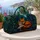 Woodland Fox With Name for Nature Lovers on Memorable Overnight Adventures Quilted Weekend Bag - 5