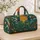 Sea Turtle Stained Glass Ocean Sunset Boho Getaway Gift For Coastal Beach Travelers Quilted Weekend Bag - 4