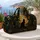 Black Cat Harvest Moon Gothic Autumn Travel Gift For Cat Lovers Halloween Quilted Weekend Bag - 5