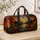 Autumn Mountain Lake Sunset Getaway Gift For Nature Loving Travelers Quilted Weekend Bag - 4