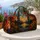 Autumn Mountain Lake Sunset Getaway Gift For Nature Loving Travelers Quilted Weekend Bag - 5