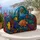 Tropical Fish Coral Reef Beach Getaway Gift for Coastal Ocean Lovers Quilted Weekend Bag - 5