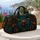 Black Widow Gothic Halloween Travel Essential For Spooky Style Lovers Quilted Weekend Bag - 5