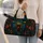 Black Widow Gothic Halloween Travel Essential For Spooky Style Lovers Quilted Weekend Bag - 2