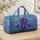 Purple Iris Botanical Garden Vacation Gift For Mom And Flower Lovers Quilted Weekend Bag - 4