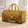 Smiling Red Fox Wildflower Meadow Getaway Gift For Nature Loving Women Travelers Quilted Weekend Bag - 1