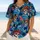 Tropical Pirate Skulls And Parrots For Cruise, Beach Vacation, And Island Party Fans Baseball Jersey - 6