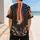 Vintage Patriotic Eagle American Flag Distressed Fourth Of July Sportswear For Men Baseball Jersey - 5