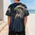 Bald Eagle American Flag Patriotic Game Day Spirit Wear For Men Women Supporters Baseball Jersey - 5