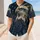 Bald Eagle American Flag Patriotic Game Day Spirit Wear For Men Women Supporters Baseball Jersey - 1