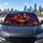 Three Witches And Glowing Cauldron For Halloween Road Trips And Spooky Season Drivers Car Sunshade - 6