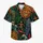 Tropical Tiki Masks And Jungle Leaves For Beach Parties And Island Festival Fans Hawaiian Shirt - 7