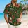 Tropical Christmas Santa Snowman And Fawn For Holiday Parties And Resort Getaways Hawaiian Shirt - 6