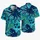 Midnight Navy Octopus Tropical Ocean Motif For Beach Resort And Summer Travel Trips Hawaiian Shirt - 5
