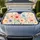 Pastel Watercolor Wildflowers For Spring Road Trips And Garden Loving Women Drivers Car Sunshade - 1
