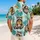 Foodie Raccoons With Pizza Burgers And Fries For Tropical Vacation Fun Resort Style Hawaiian Shirt - 2