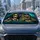 Funny Crocodile And Skeleton Driving Duo For Road Trip Adventure Gifts For New Drivers Car Sunshade - 4
