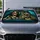 Funny Crocodile And Skeleton Driving Duo For Road Trip Adventure Gifts For New Drivers Car Sunshade - 6