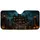 Victorian Haunted Mansion Jack O Lantern Halloween Decor For Gothic Horror Fans Car Sunshade - 2