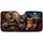 Elephant And Cat Night Driving Scene For Wildlife Lovers And Animal Humor Enthusiasts Car Sunshade - 2