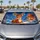 Cute Christmas Reindeer With Colorful Lights For Festive Winter Holiday Driving Fans Car Sunshade - 4
