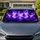 Celestial Violet Butterflies For Cosmic Fantasy Lovers And Night Sky Enthusiasts Car Sunshade - 1