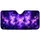 Celestial Violet Butterflies For Cosmic Fantasy Lovers And Night Sky Enthusiasts Car Sunshade - 2