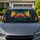 Tiger Swallowtail Butterflies And Teal Flowers For Spring Road Trips And Gift Giving Car Sunshade - 1