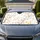 Cherry Blossom And Wildflower Floral UV Protection For Spring Commutes And Daily Drives Car Sunshade - 1