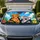 Kangaroo And Koala Tropical Road Trip UV Protection for Summer Travel Enthusiasts Car Sunshade - 1
