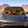 Highland Cow Sunflower Farmhouse Road Trip Gift For Country Animal Lovers At Heart Car Sunshade - 5