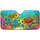 Cute Sea Turtles Tropical Coral Reef Ocean Decor for Kids Beach Lovers Summer Road Trips Car Sunshade - 2