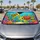Cute Sea Turtles Tropical Coral Reef Ocean Decor for Kids Beach Lovers Summer Road Trips Car Sunshade - 5