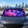 Luminous Pink Butterflies And Roses For Magical Fantasy Road Trip Gift Enthusiasts Car Sunshade - 6