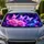 Luminous Pink Butterflies And Roses For Magical Fantasy Road Trip Gift Enthusiasts Car Sunshade - 1