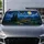 Moonlit Cypress Village And Cobalt Night Sky for Road Trip Style Art Loving Drivers Car Sunshade - 5