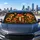 Enchanted Red Mushrooms And Wildflowers For Midnight Garden Fantasy Nature Lovers Car Sunshade - 6