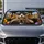 Funny Sheep Driving Vintage Car With Wildflowers For Farm Animal Lovers Birthday Gift Car Sunshade - 6