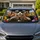 Funny Sheep Driving Vintage Car With Wildflowers For Farm Animal Lovers Birthday Gift Car Sunshade - 1
