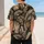 Vintage Tropical Palm Leaves For Summer Vacation Beach Travel And Resort Wear For Men Baseball Jersey - 5