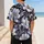 Tropical Ivory And Periwinkle Flowers For Beach Vacation And Resort Summer Style Baseball Jersey - 5