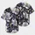 Tropical Ivory And Periwinkle Flowers For Beach Vacation And Resort Summer Style Baseball Jersey - 2