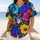Colorful Tropical Daisy Garden Floral Art For Summer Festivals And Casual Streetwear Baseball Jersey - 6