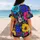 Colorful Tropical Daisy Garden Floral Art For Summer Festivals And Casual Streetwear Baseball Jersey - 7