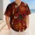 Retro Halloween Jack O Lanterns Bats And Black Cats for Spooky Season Party Fans Baseball Jersey - 4