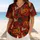Retro Halloween Jack O Lanterns Bats And Black Cats for Spooky Season Party Fans Baseball Jersey - 6