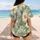 Seafoam Daisy Floral Garden For Spring Picnics, Garden Parties And Everyday Wear Baseball Jersey - 7