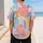 Retro Tropical Leaves For Summer Beach Trips, Resort Days And Casual Sportswear For Men Baseball Jersey - 5