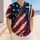 Christian American Flag Cross Patriotic Sportswear For Faithful Fans And Veterans Baseball Jersey - 4