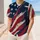Christian American Flag Cross Patriotic Sportswear For Faithful Fans And Veterans Baseball Jersey - 1